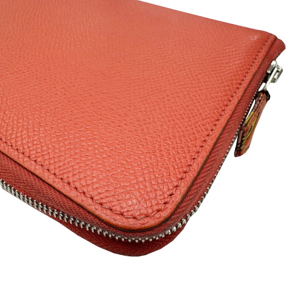 HERMÈS Azap Long Silk in Epson Rose Jaipur Q Stamp - Picture 8 of 13